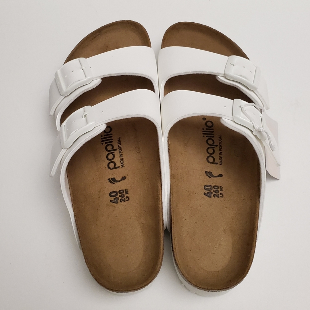 Birkenstock Papillio White Platform Sandals - Picture 4 of 9